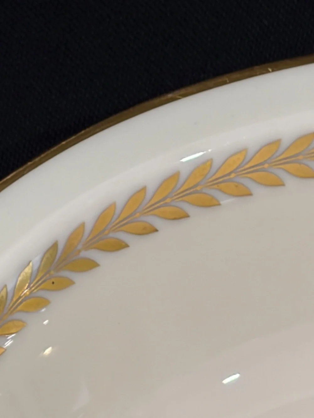 Vintage Lenox IMPERIAL P 338 Oval Vegetable Bowl 9 3/4” USA - Multiple Pristine!